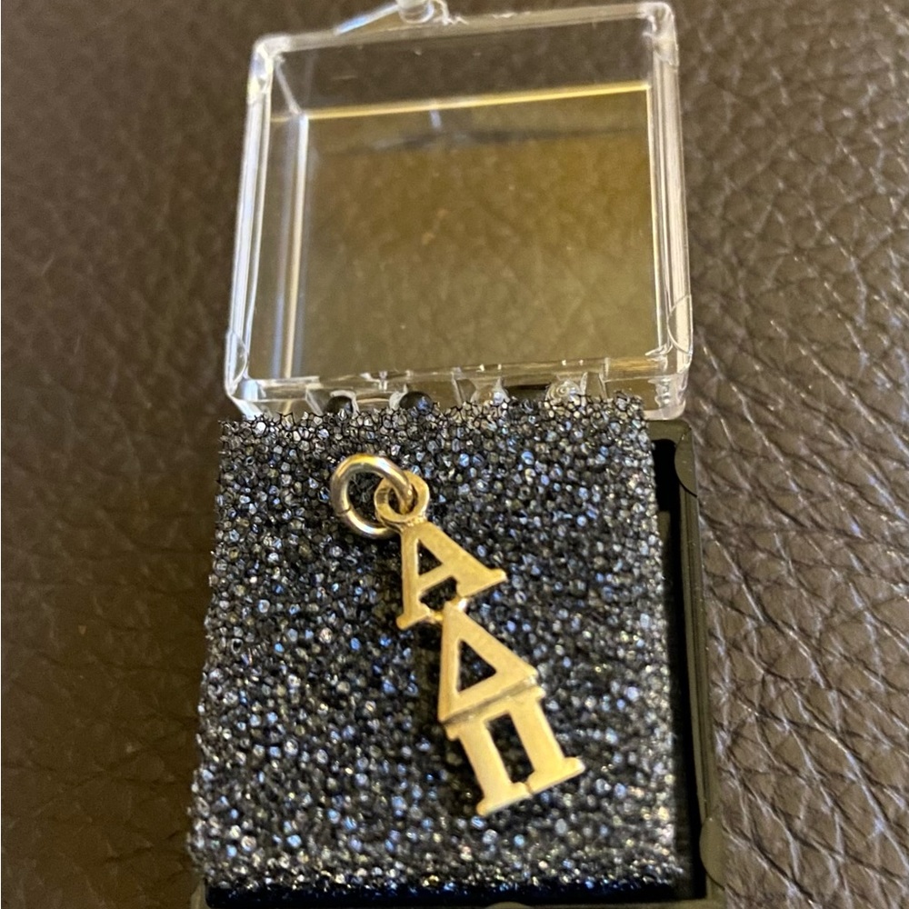 Alpha Delta Pi Drop Charm Pendant